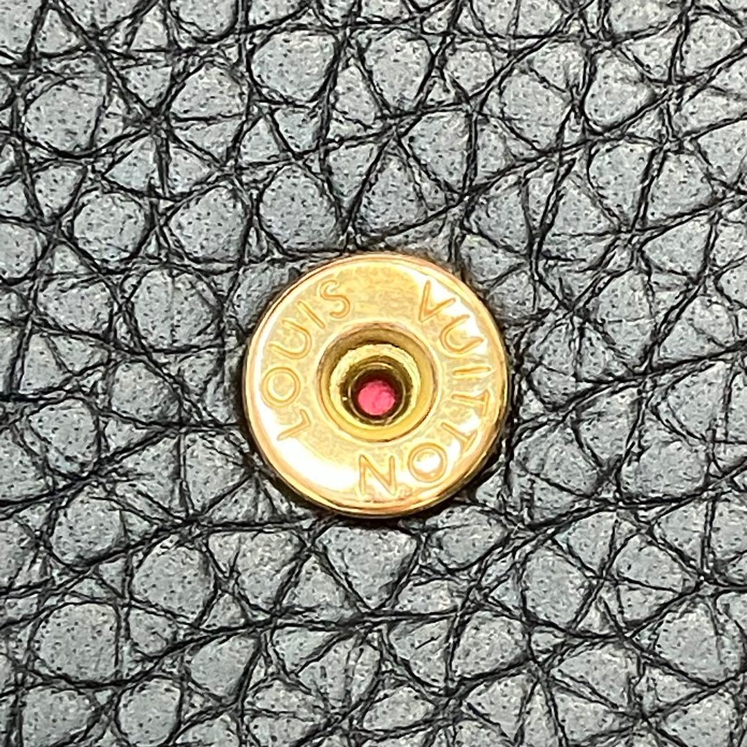 【極美品】ルイヴィトン ポルトフォイユ カプシーヌ コンパクト　マリーヌルージュ