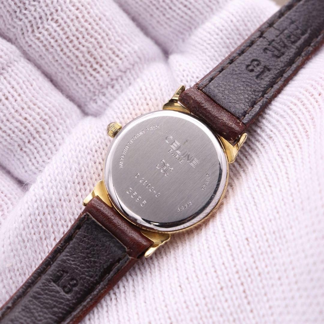 正規品【新品電池】CELINE D2903-3/動作良好 人気モデル 動作品