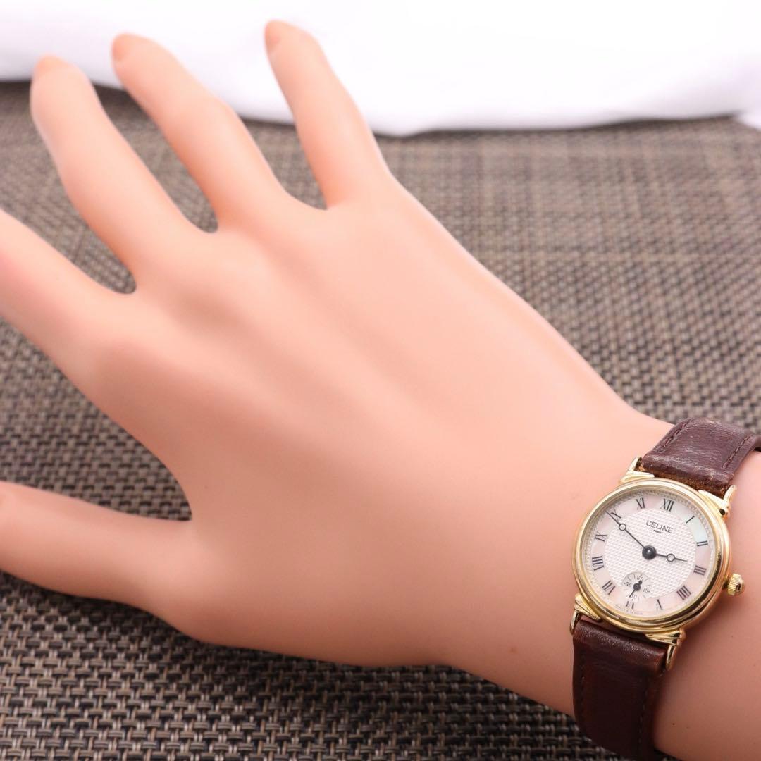 正規品【新品電池】CELINE D2903-3/動作良好 人気モデル 動作品