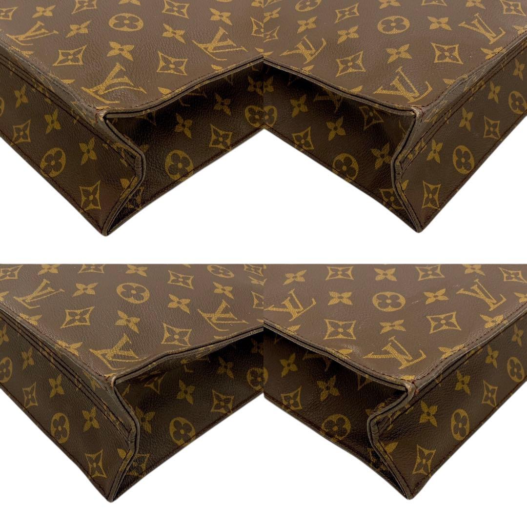 【LOUIS VUITTON】サックプラ　モノグラム　トートバッグ　PVC