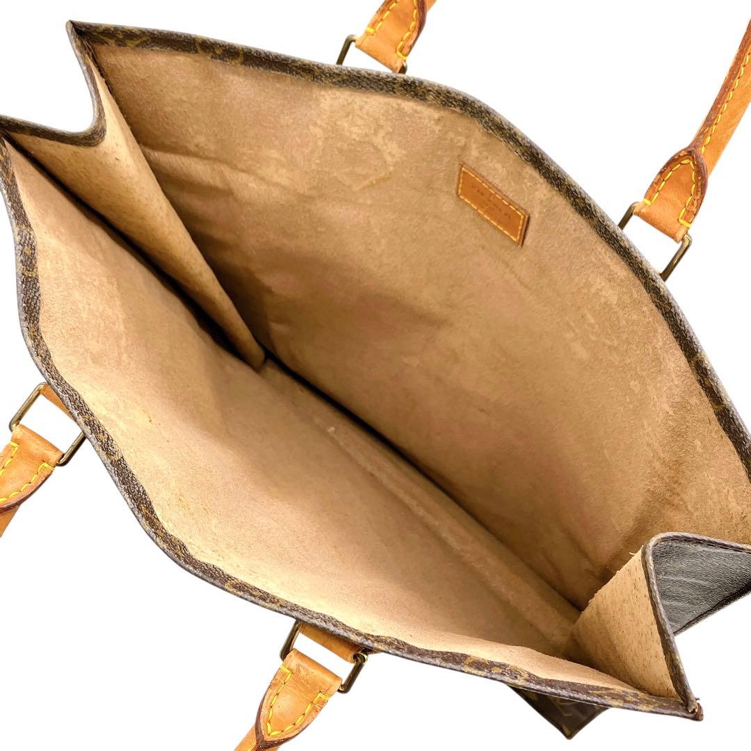 【LOUIS VUITTON】サックプラ　モノグラム　トートバッグ　PVC