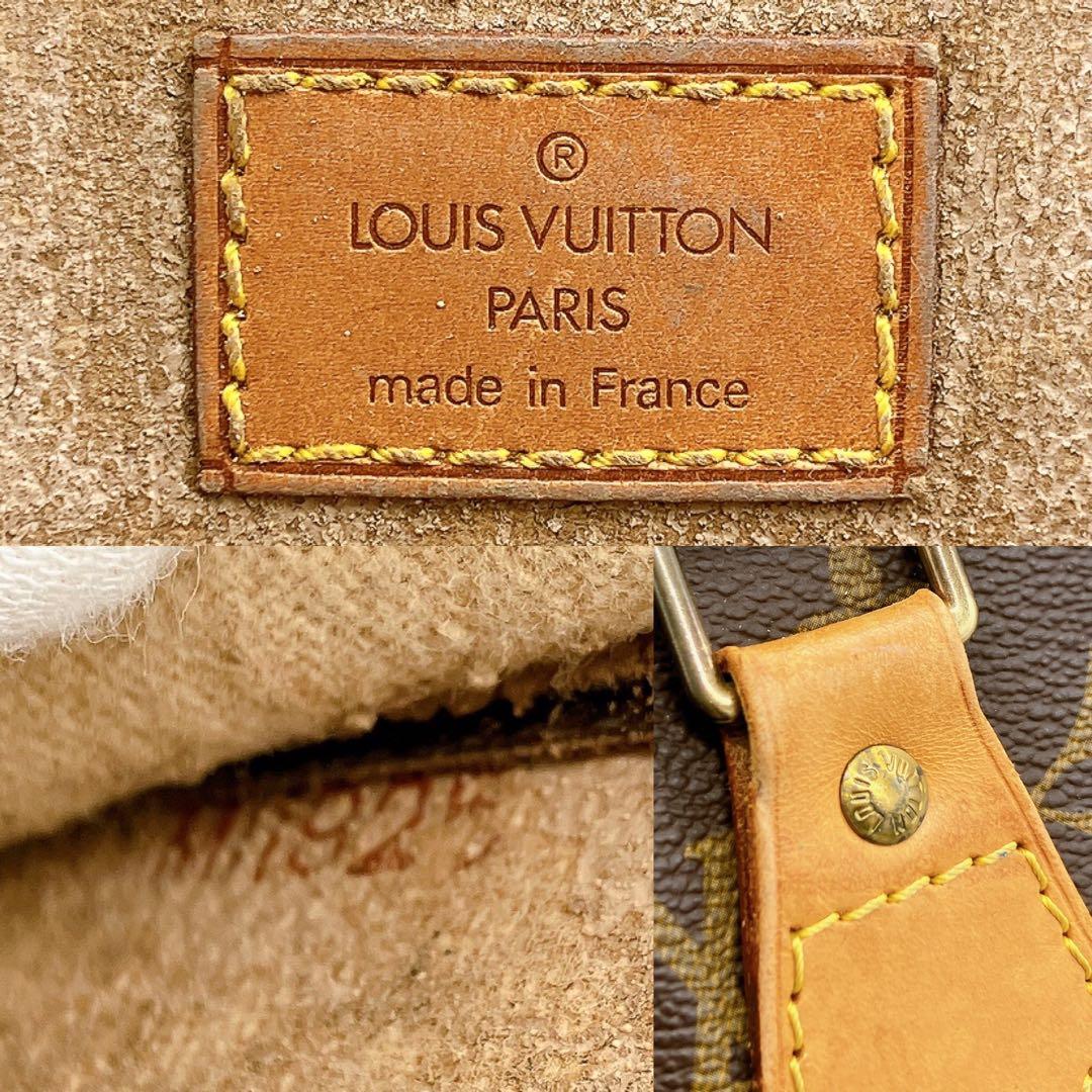 【LOUIS VUITTON】サックプラ　モノグラム　トートバッグ　PVC