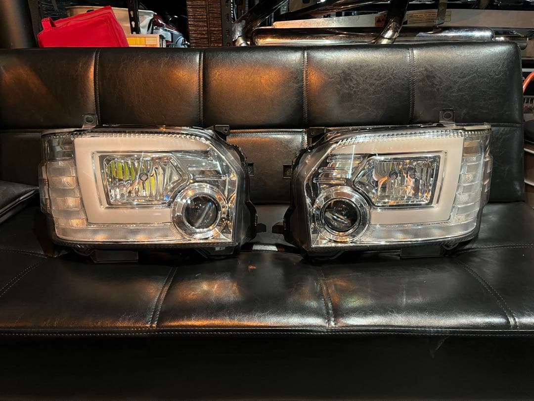 ハイエース SONAR ヘッドライト ソナー LED シーケンシャル