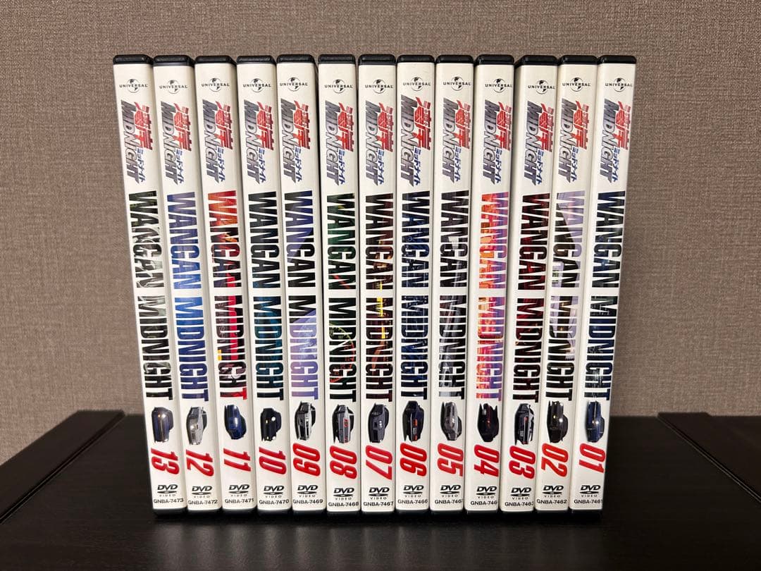 湾岸ミッドナイト アニメ DVD 全13巻セット