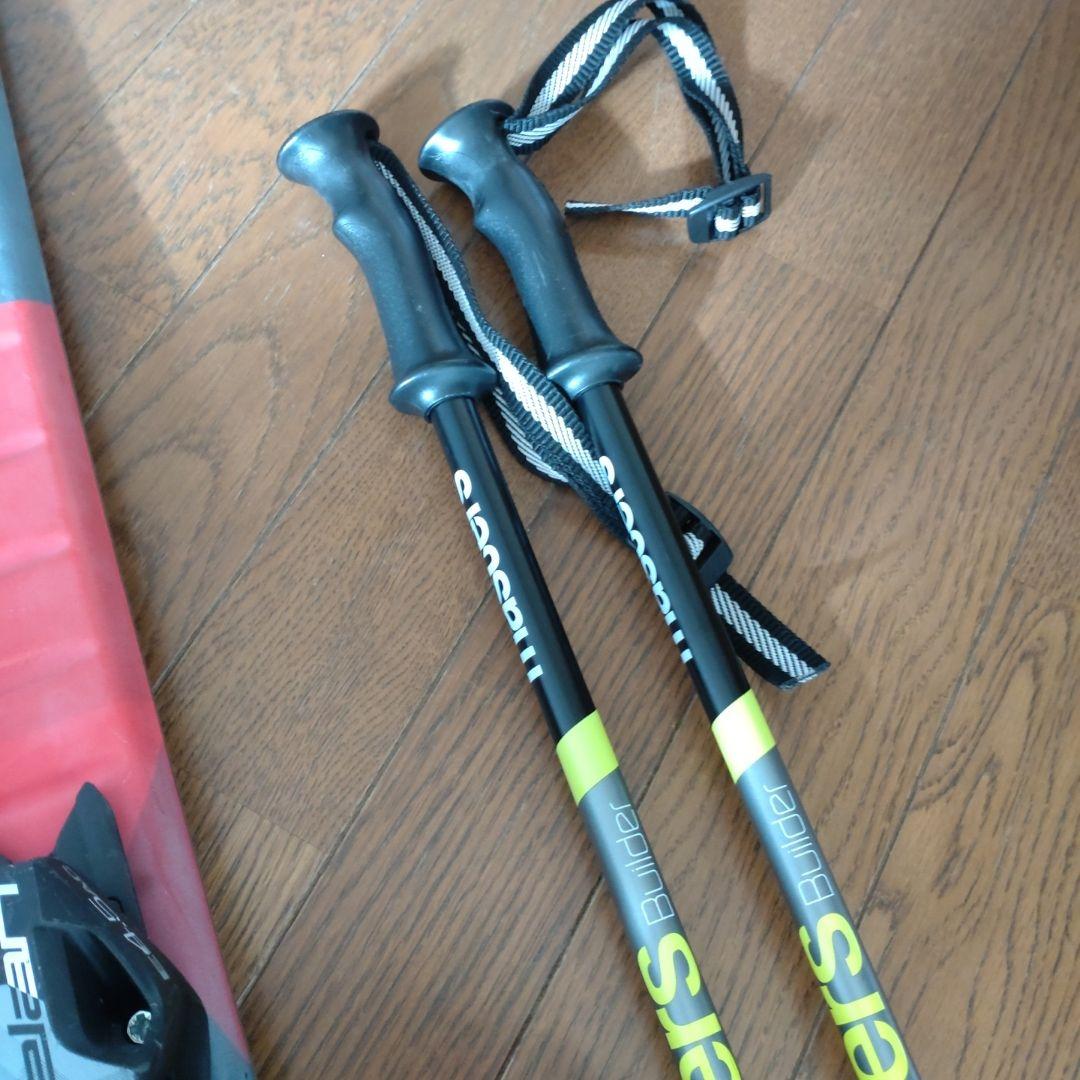 Elan MAXX スキー板　子ども用　ジュニア ストック付き　130 美品