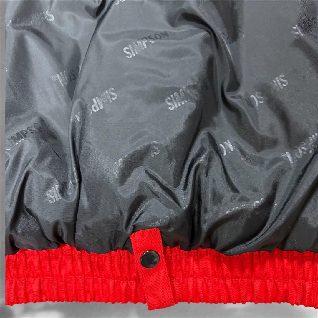 ライダージャケット Simpson 赤色 サイズ:XL