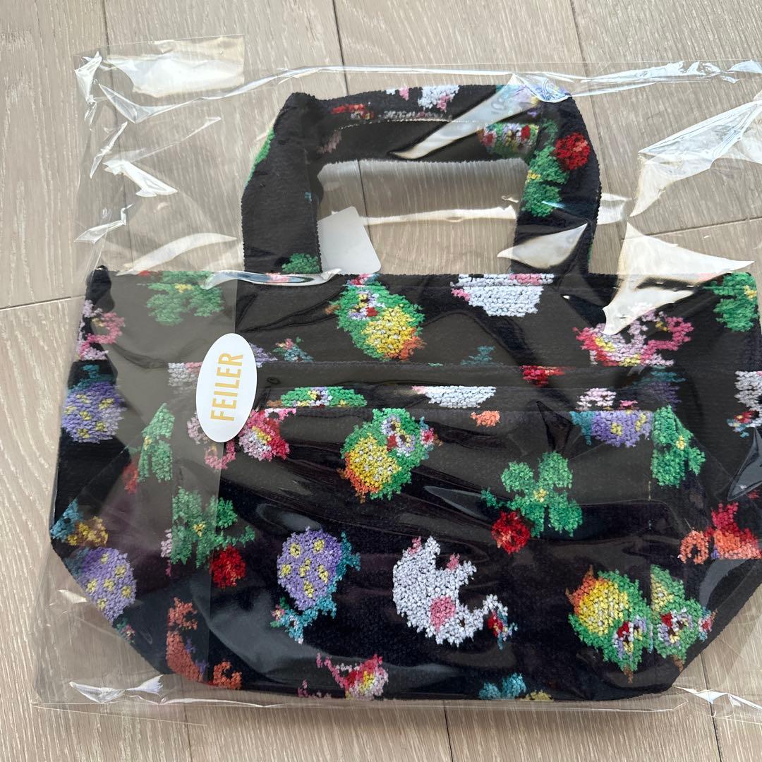 新品未使用品　FEILER X神崎　トートバッグ ネイビー