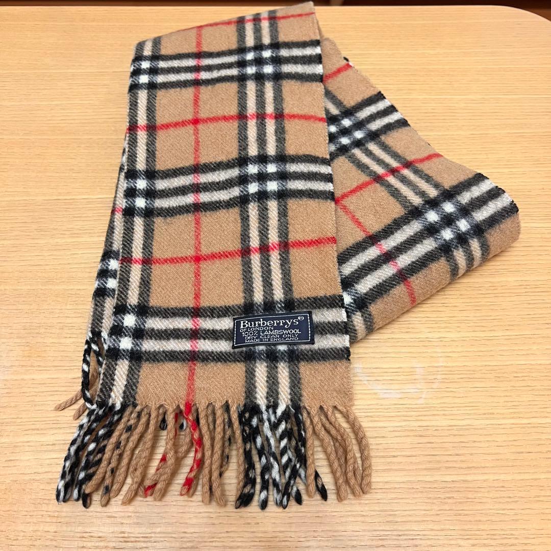 90s Burberrys バーバリー　マフラー　アーカイブ