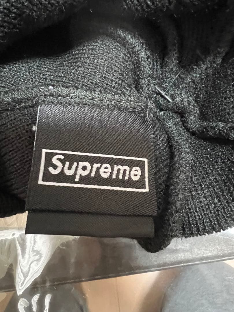 Supreme ニット帽 黒 World Famous ビーニー　最安値