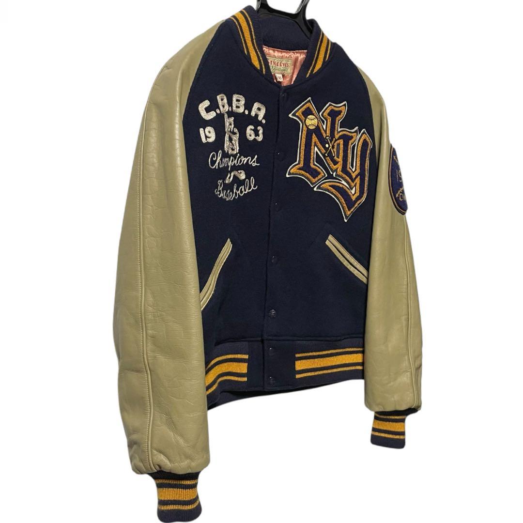 東洋エンタープライズ スタイルアイズ スタジャン レザー ウール 40