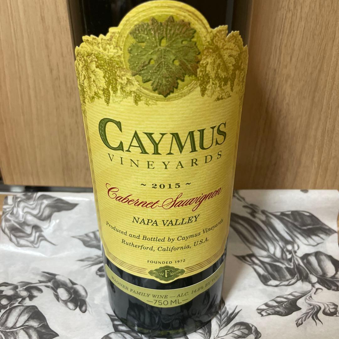 ワイン CAYMUS 2015