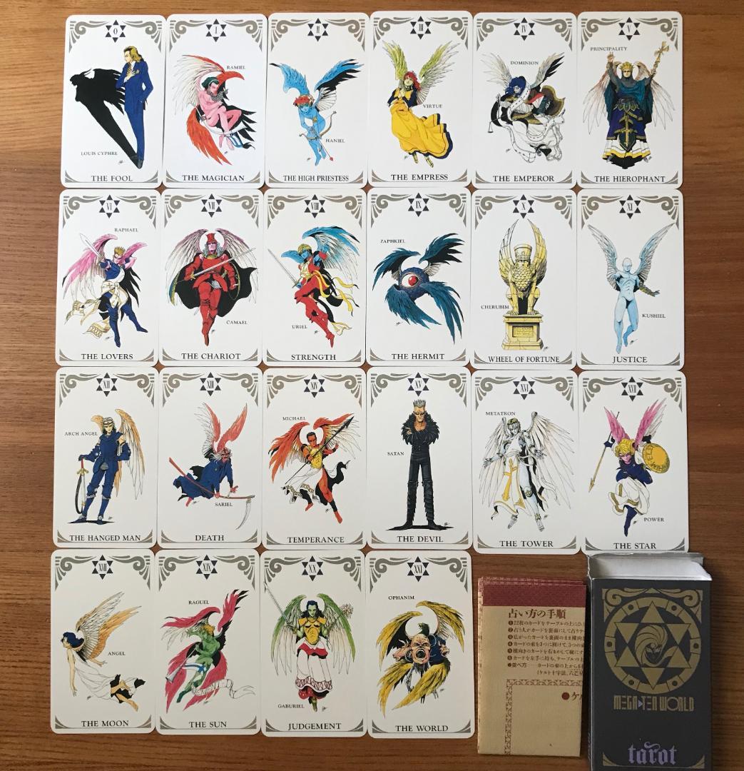 真・女神転生 ファンクラブ会員限定特典タロットカード オリジナル!!