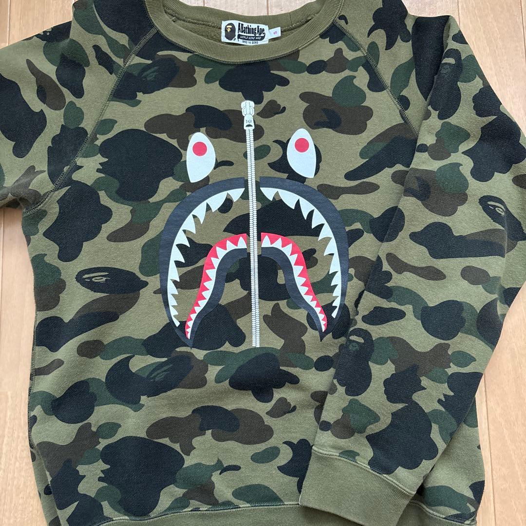 R♡A・BATHING APE カモフラージュスウェット