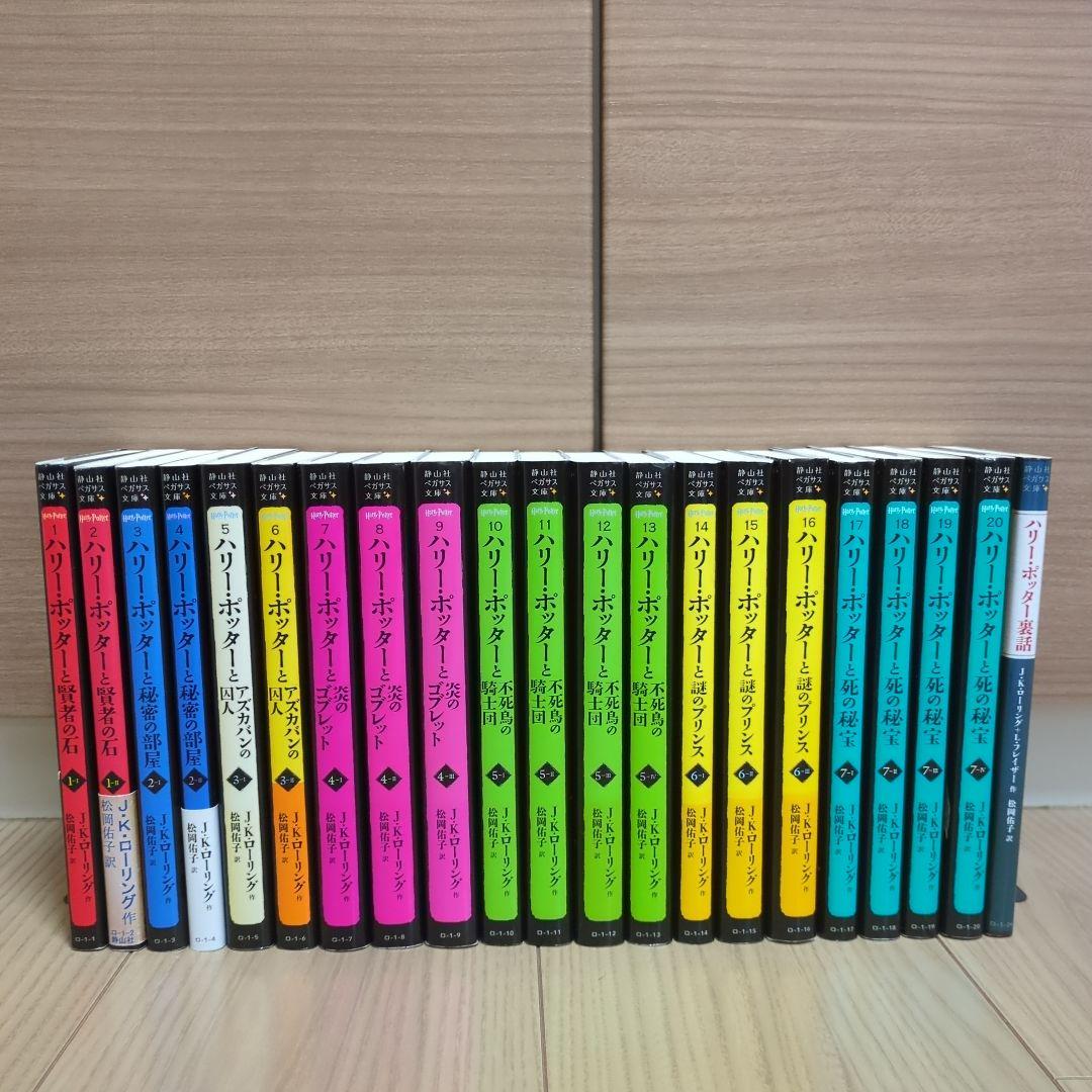 ハリー・ポッター ペガサス文庫版 全巻セット 裏話付