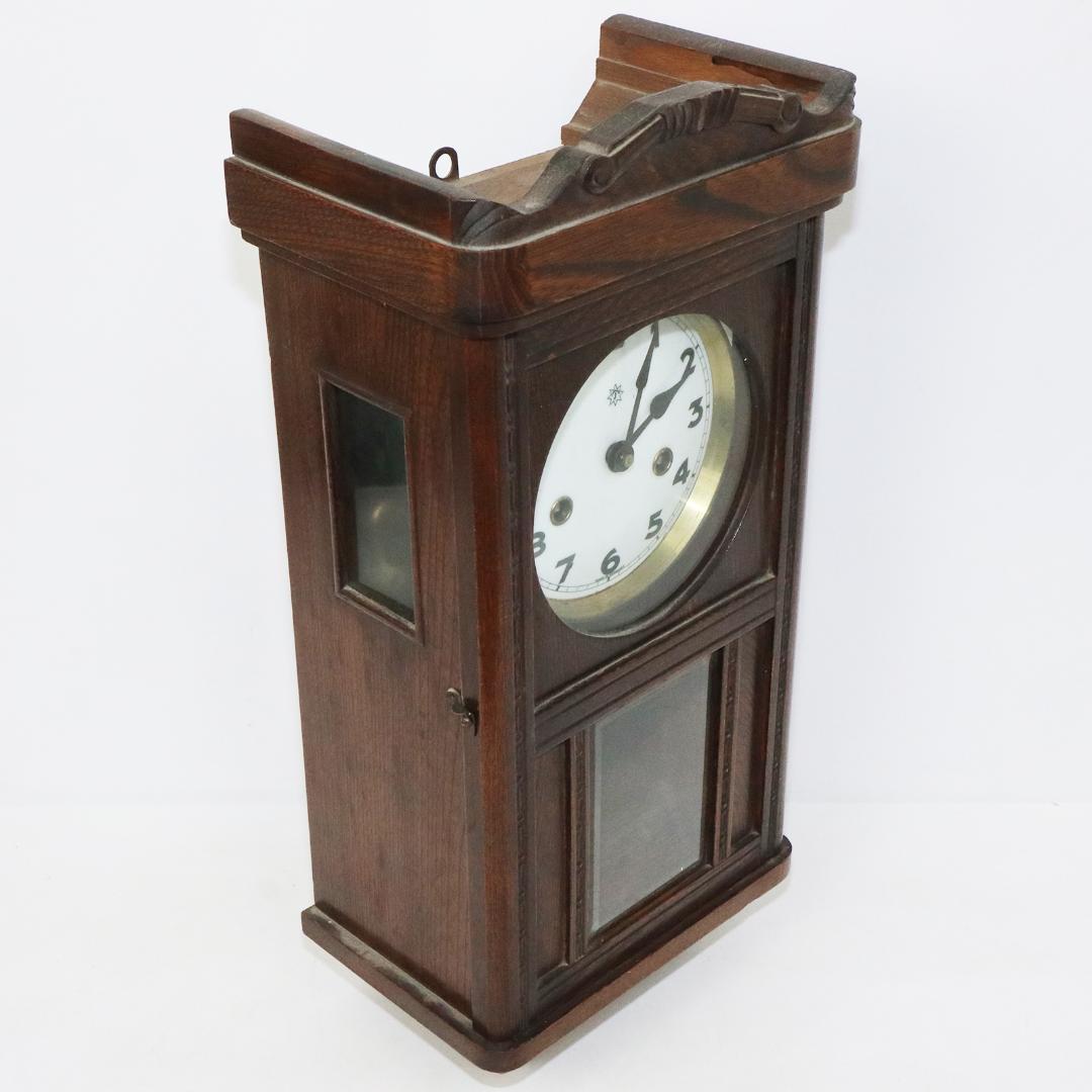 ドイツ製 JUNGHANS ユンハンス 柱時計 手巻