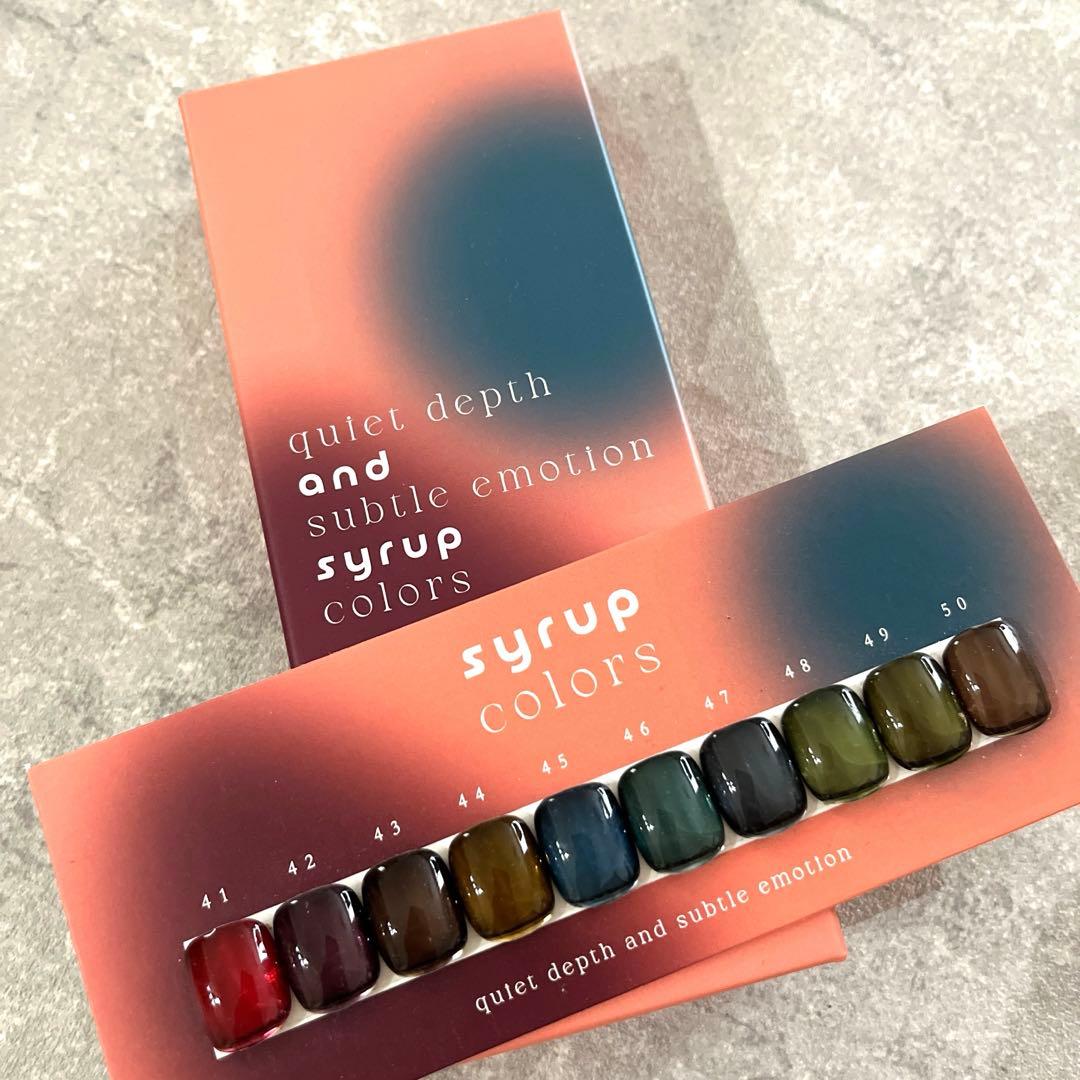 enoi AW syrup 10 colors set エノイ シロップジェル