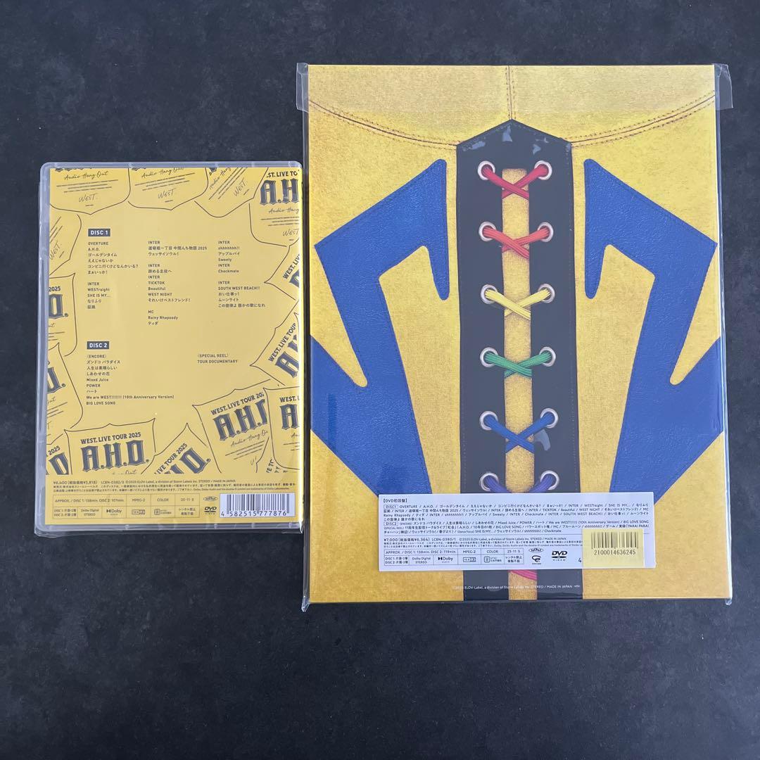 WEST AHO DVD 初回盤　セット