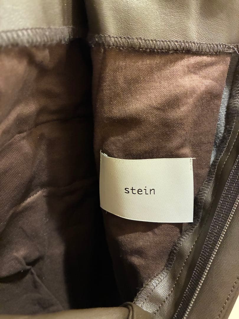 stein BELTLESS プリーツスラックス