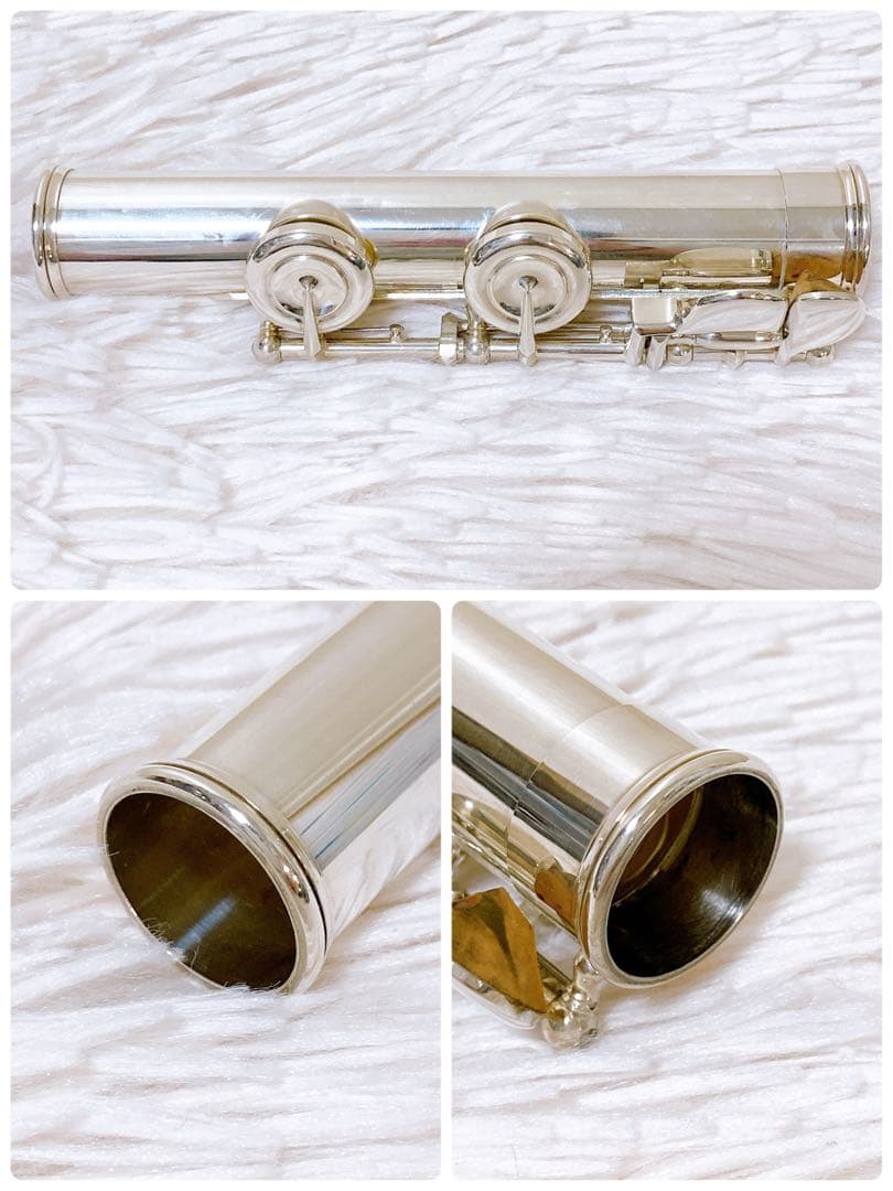 ヤマハ　シルバー　YFL451 フルート　管楽器　銀製モデル　SILVER