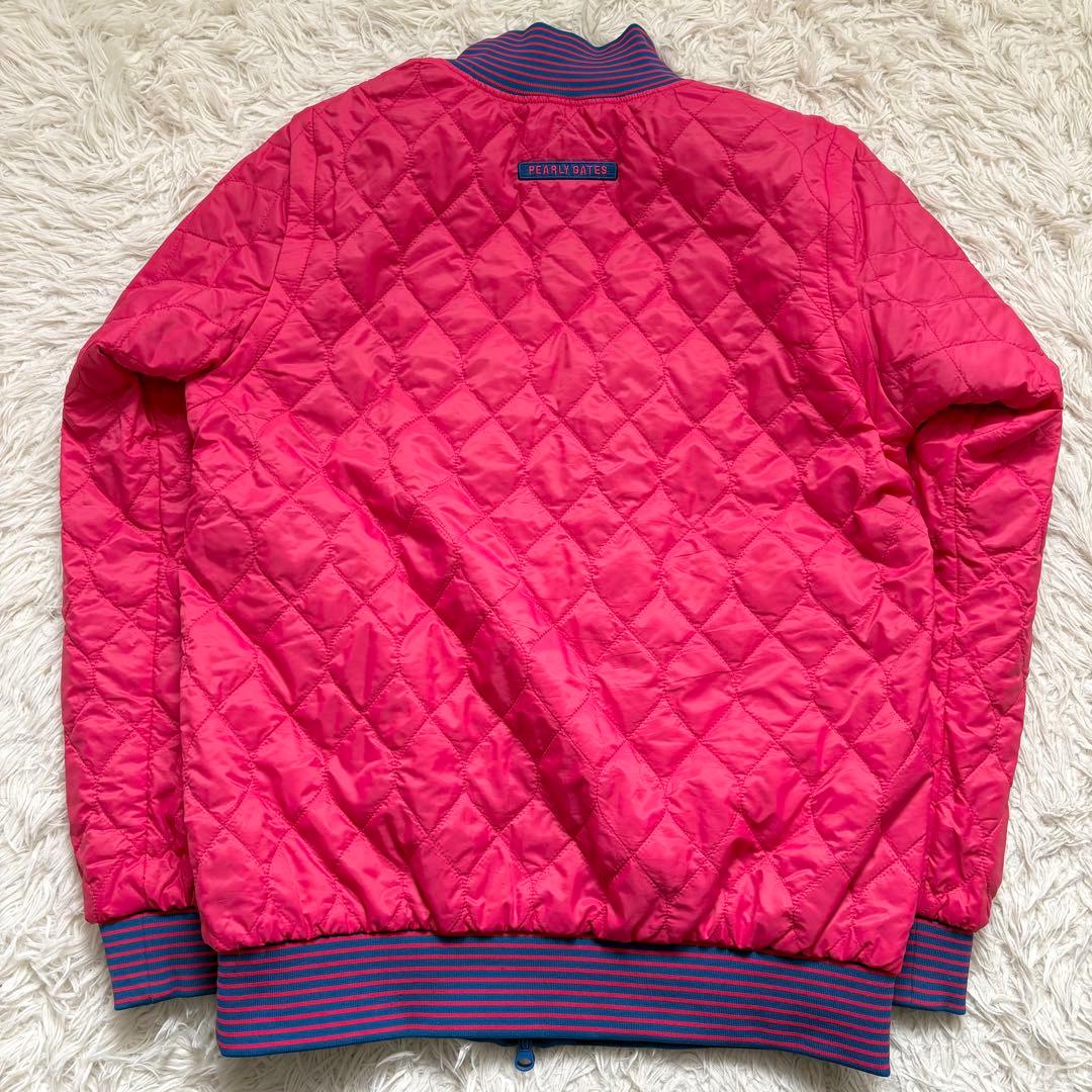 極美品　パーリーゲイツ　4way リバーシブル　スニード　ブルゾン　レディース