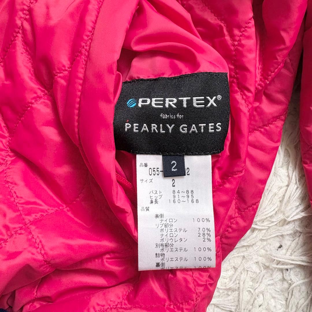 極美品　パーリーゲイツ　4way リバーシブル　スニード　ブルゾン　レディース
