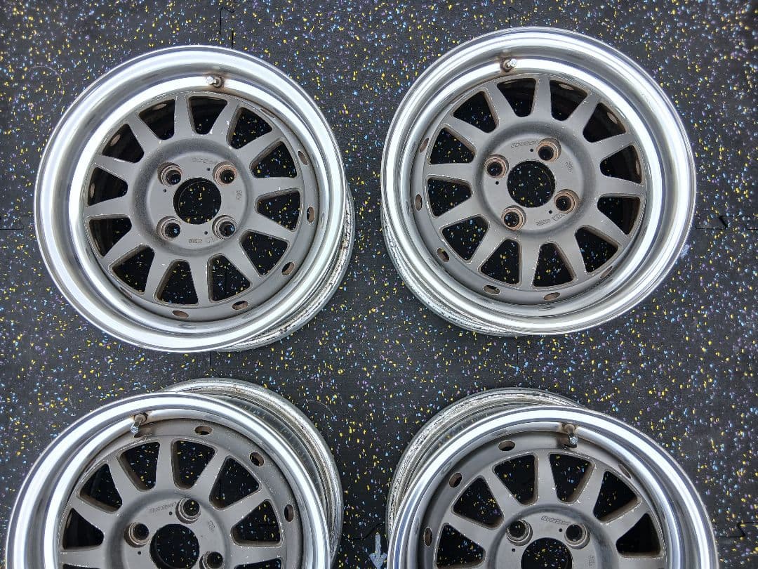 WEDS SPORTS クラゲ14インチホイールのみPCD100 4穴 4個