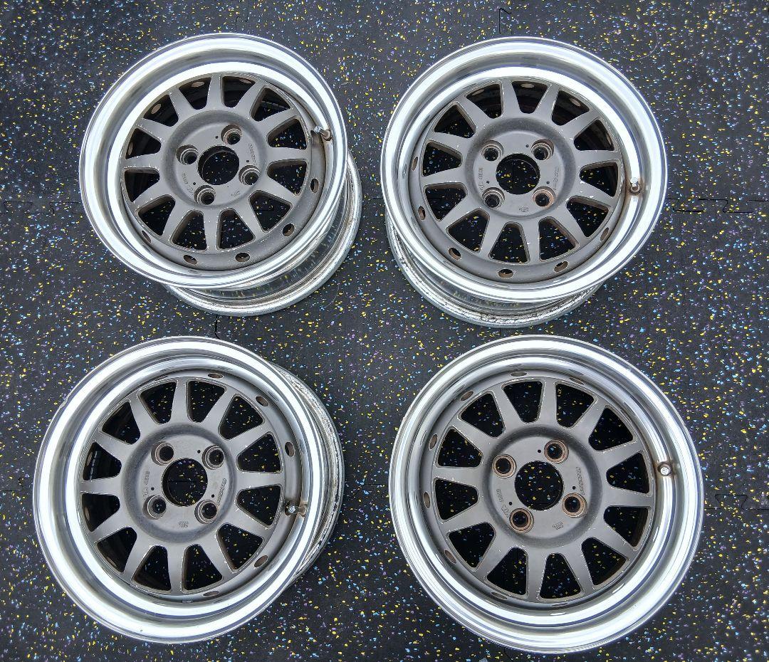 WEDS SPORTS クラゲ14インチホイールのみPCD100 4穴 4個