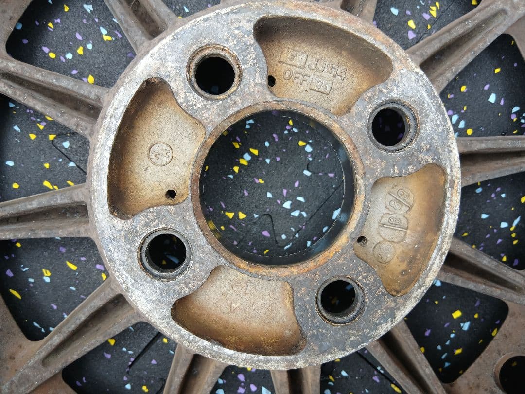 WEDS SPORTS クラゲ14インチホイールのみPCD100 4穴 4個