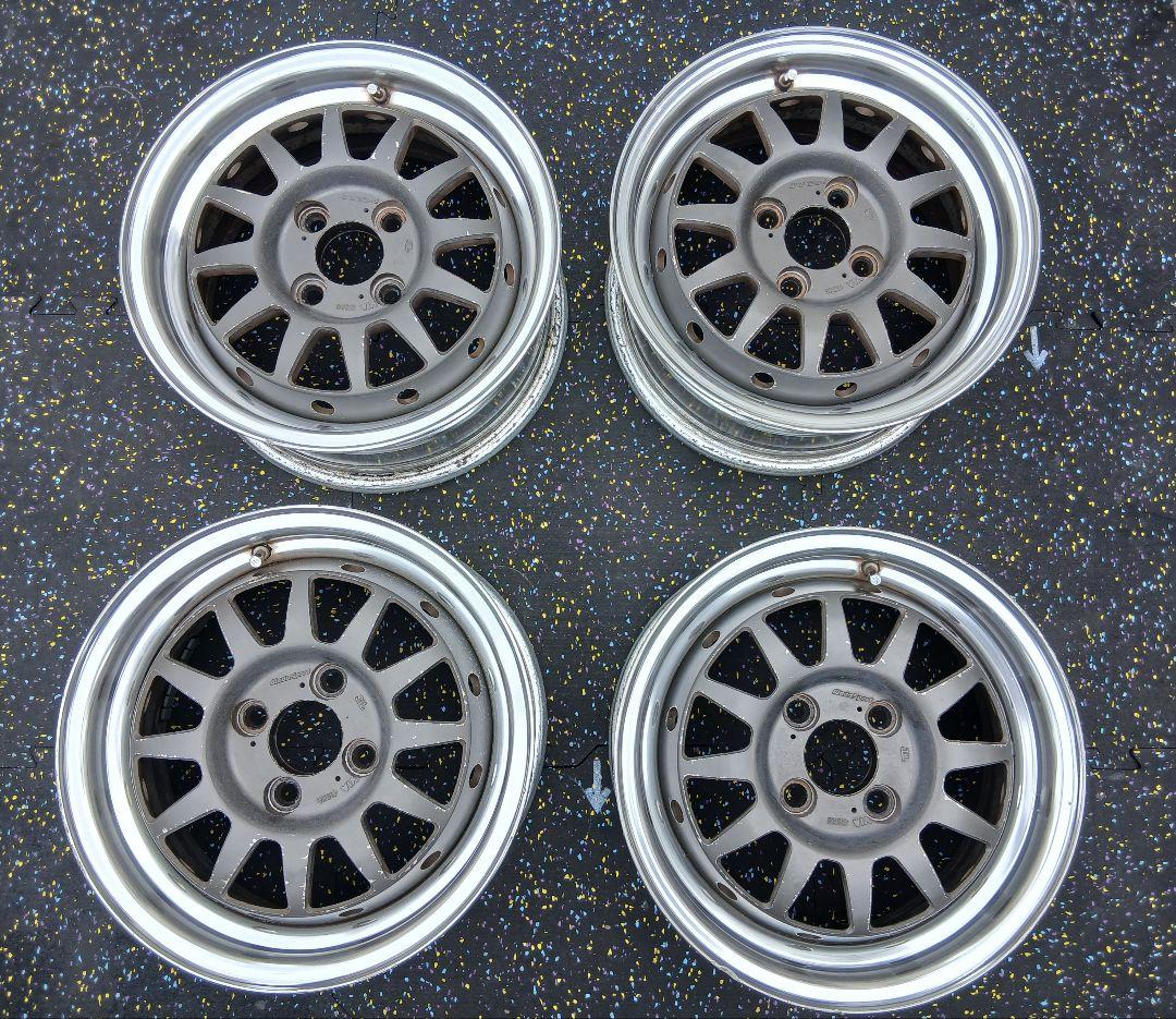 WEDS SPORTS クラゲ14インチホイールのみPCD100 4穴 4個