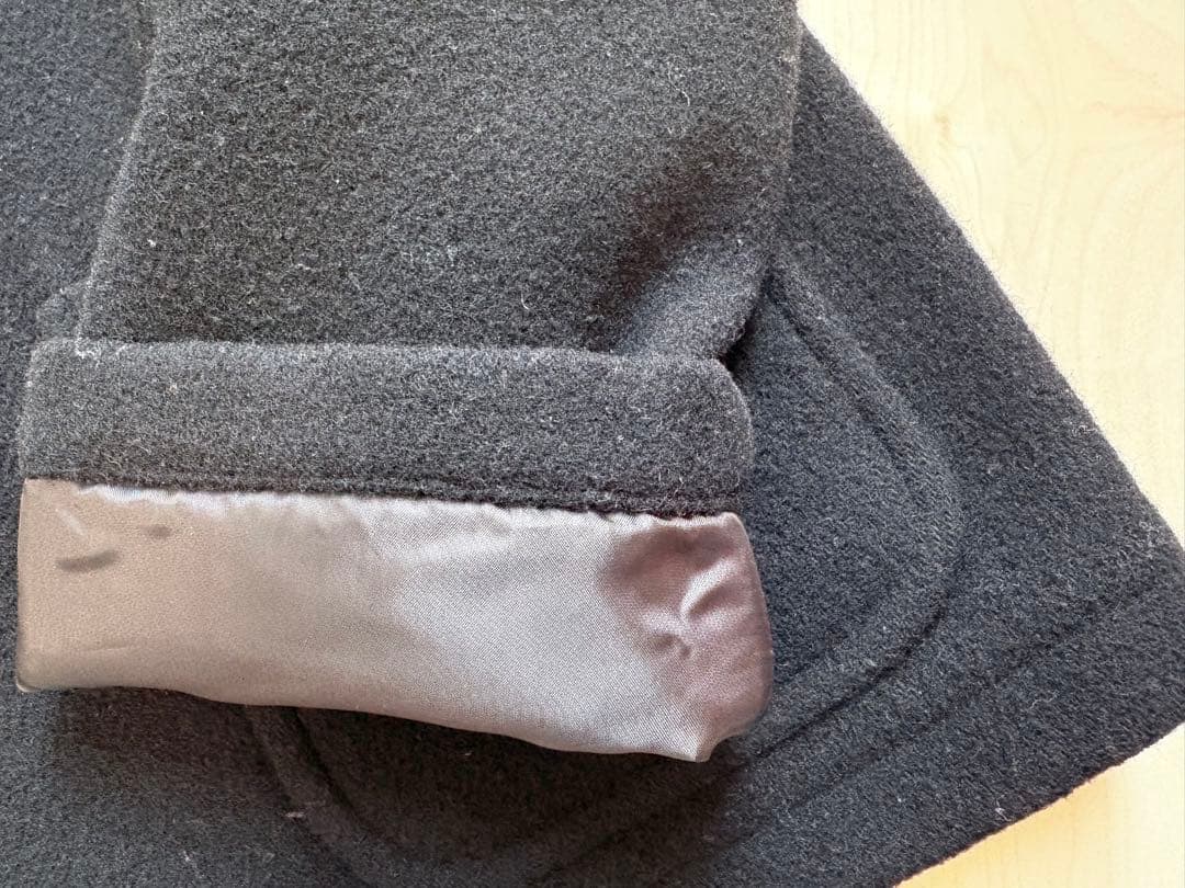 ◾️DANTON ダントン　ウールパイルジャケット黒◾️Mサイズ