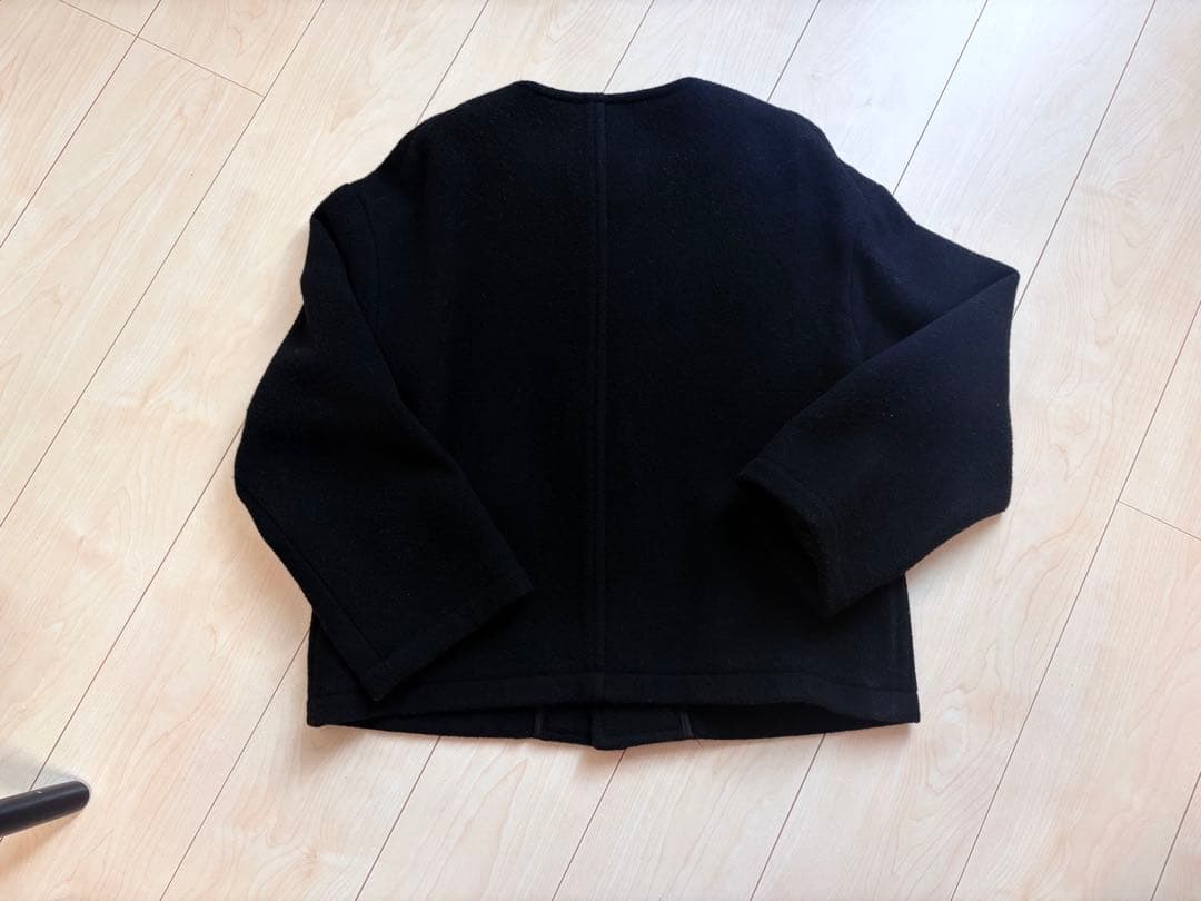 ◾️DANTON ダントン　ウールパイルジャケット黒◾️Mサイズ