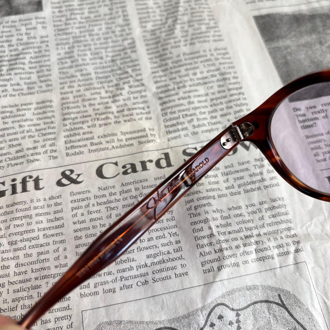 小物 JULIUS TART OPTICAL / HAROLD 45