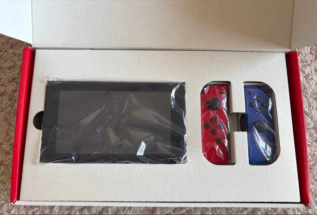 【美品】Switch本体　箱・付属品完備