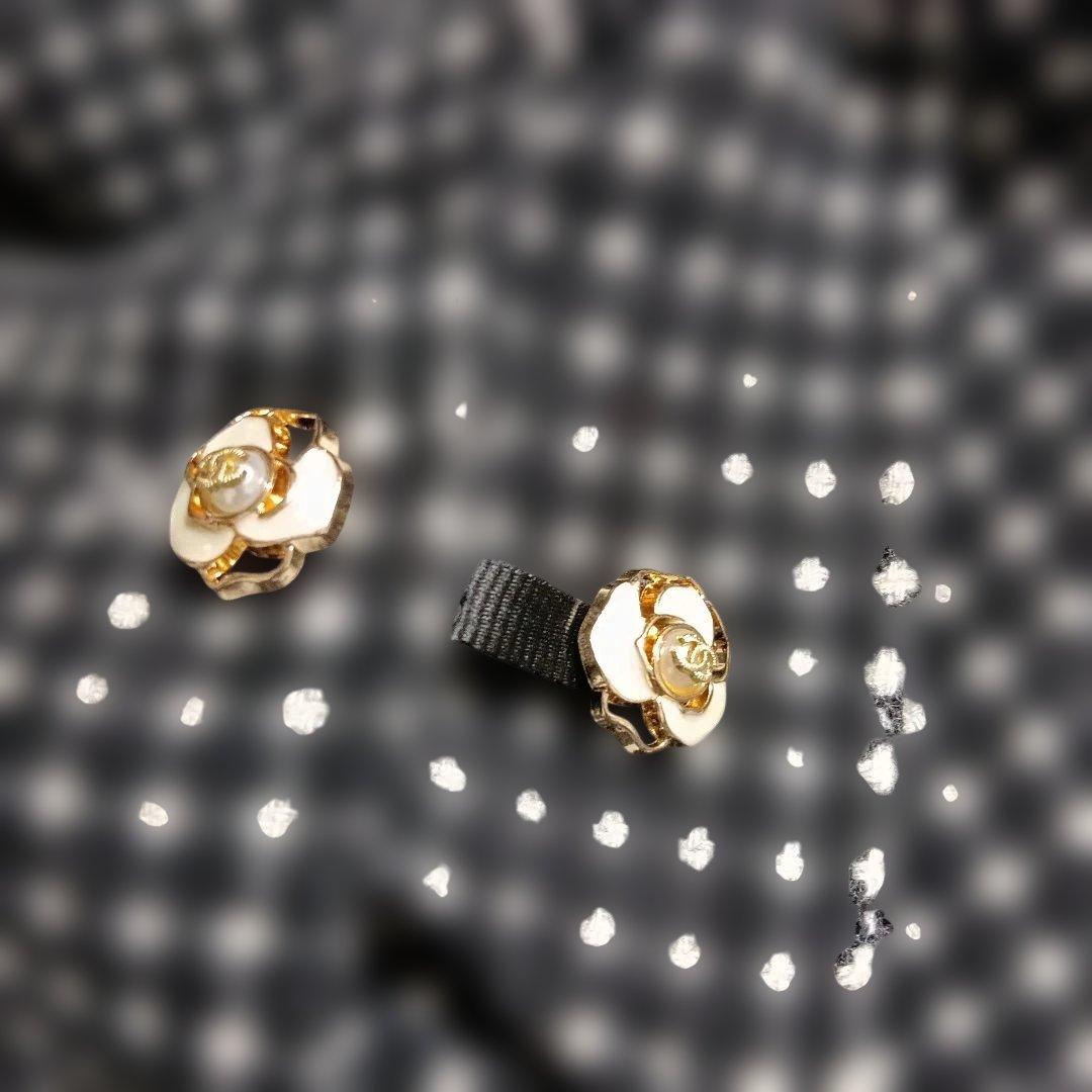 お値下げ!!CHANEL ツイード ジャケット ブラック×ホワイト