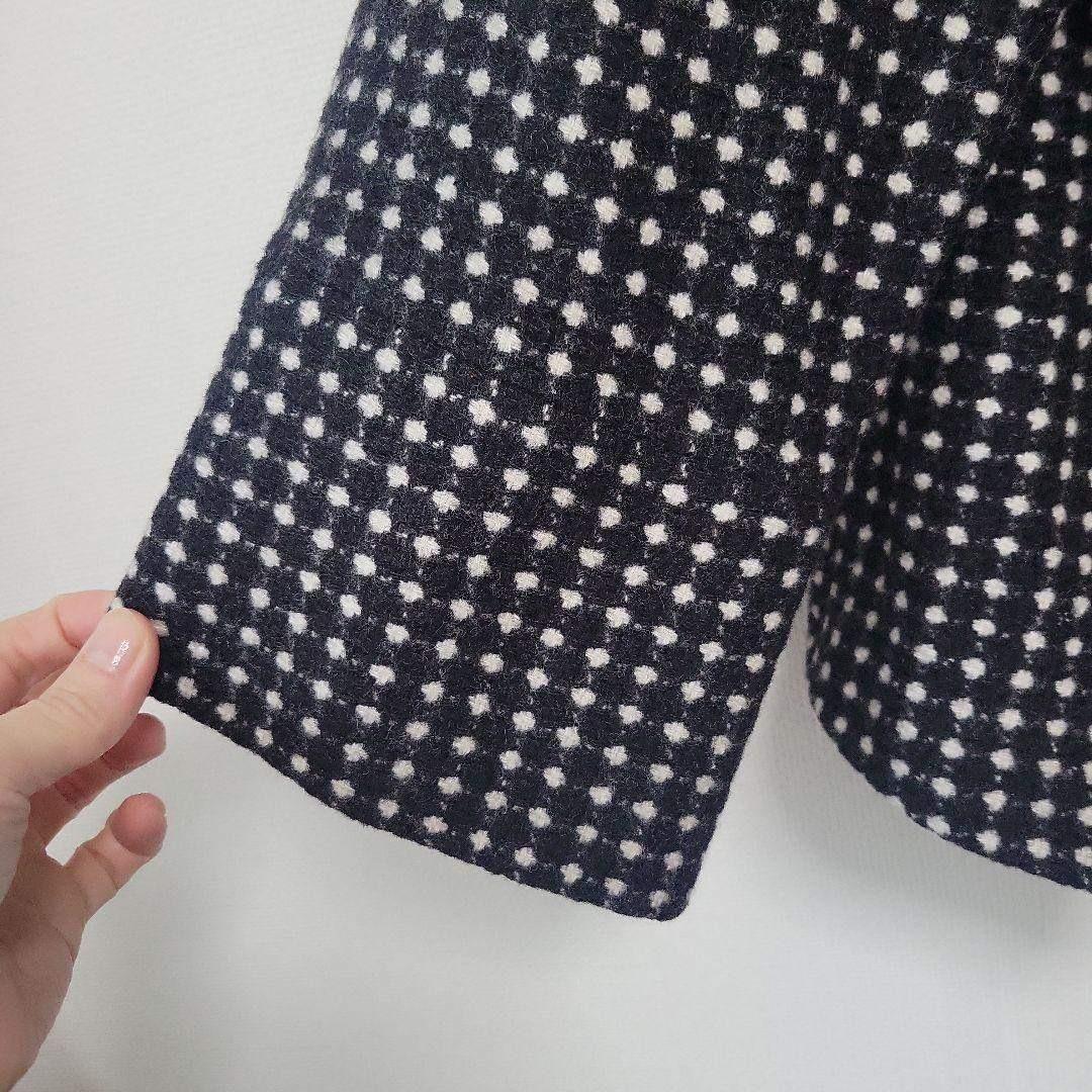 お値下げ!!CHANEL ツイード ジャケット ブラック×ホワイト