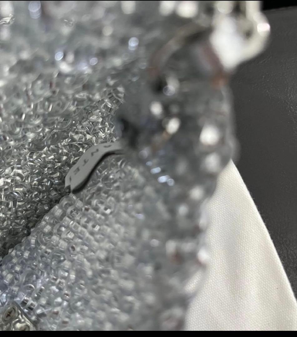 新品　アンテプリマ　ルケットショルダーバッグ　ターンロック　シルバー