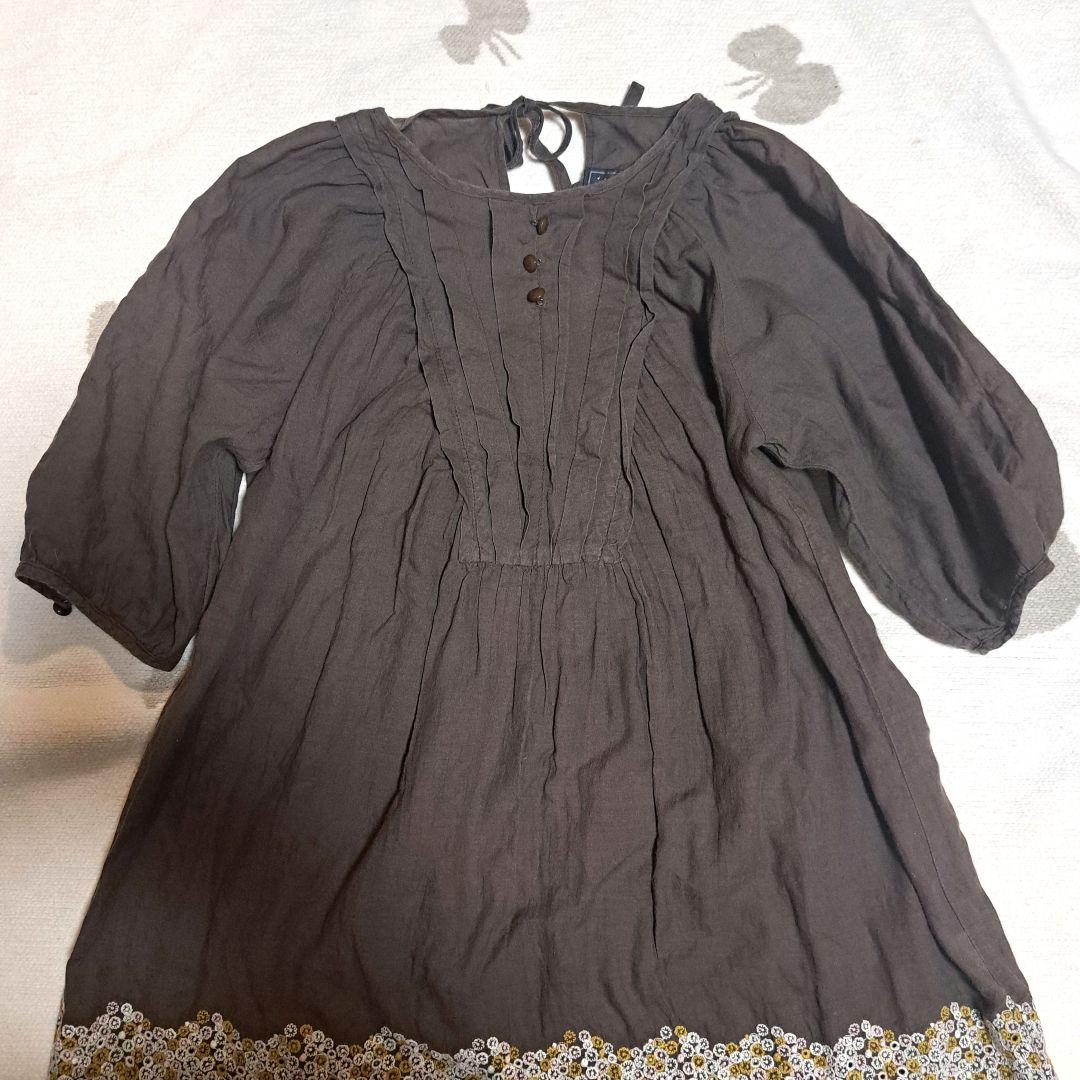 ミナペルホネン キッズワンピース 120 skyful