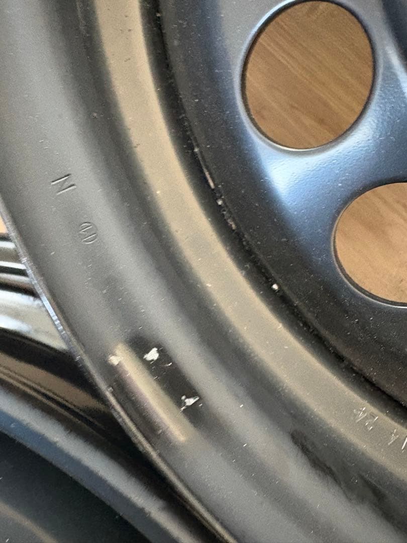 ダイハツ　タント　純正14インチ 鉄ホイール×ナットセット