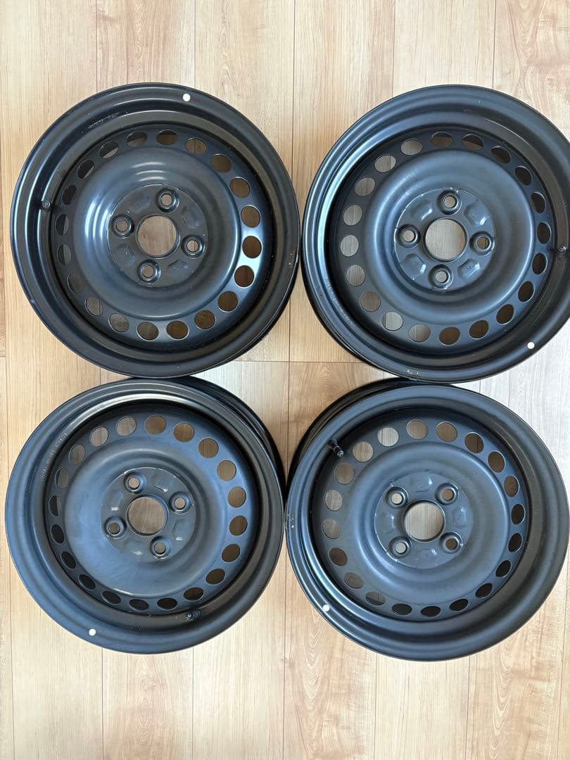 ダイハツ　タント　純正14インチ 鉄ホイール×ナットセット