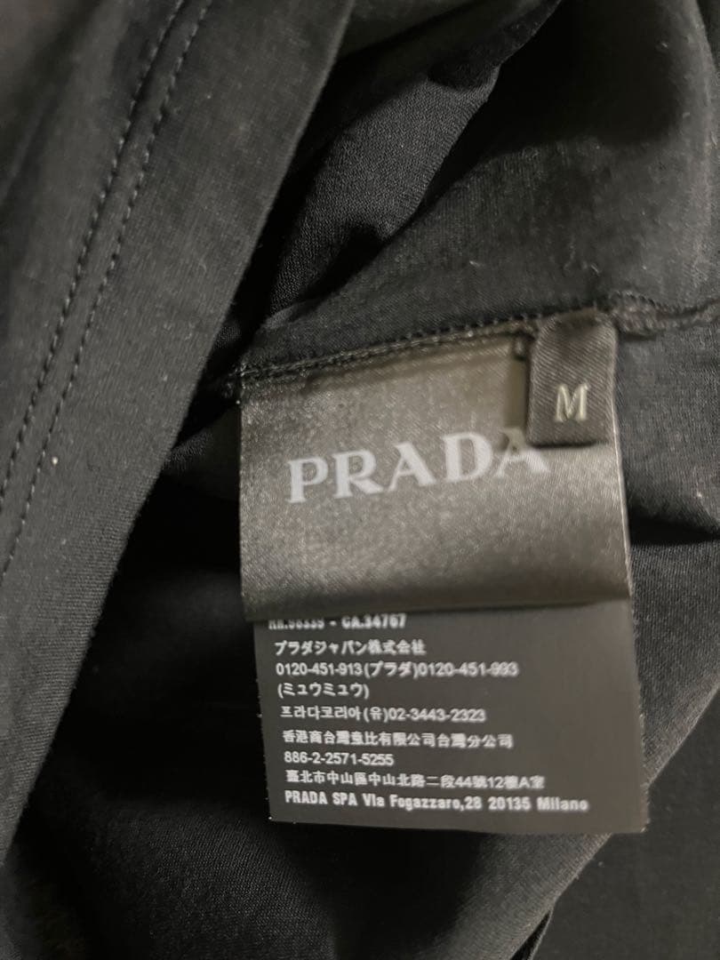 【専用】正規品 PRADA ブラック 長袖カットソー M