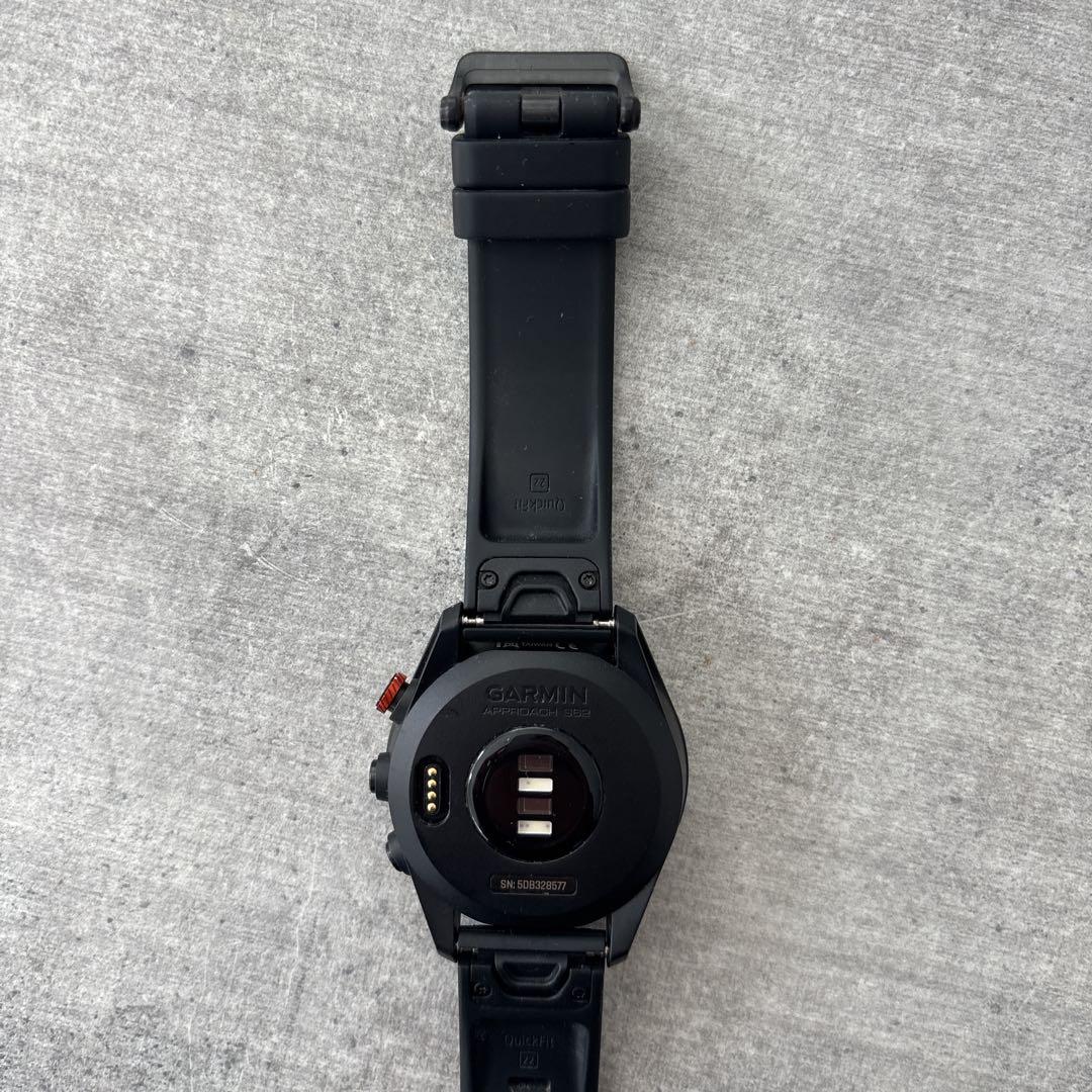 【美品】Garmin GPSナビ ゴルフ用　Approach S62 ブラック