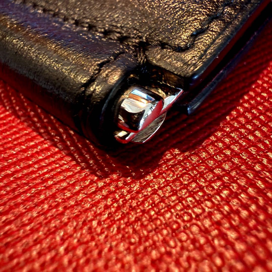 Cartier マネークリップ 2つ折り 財布 カード入れ ブラック マストドゥ