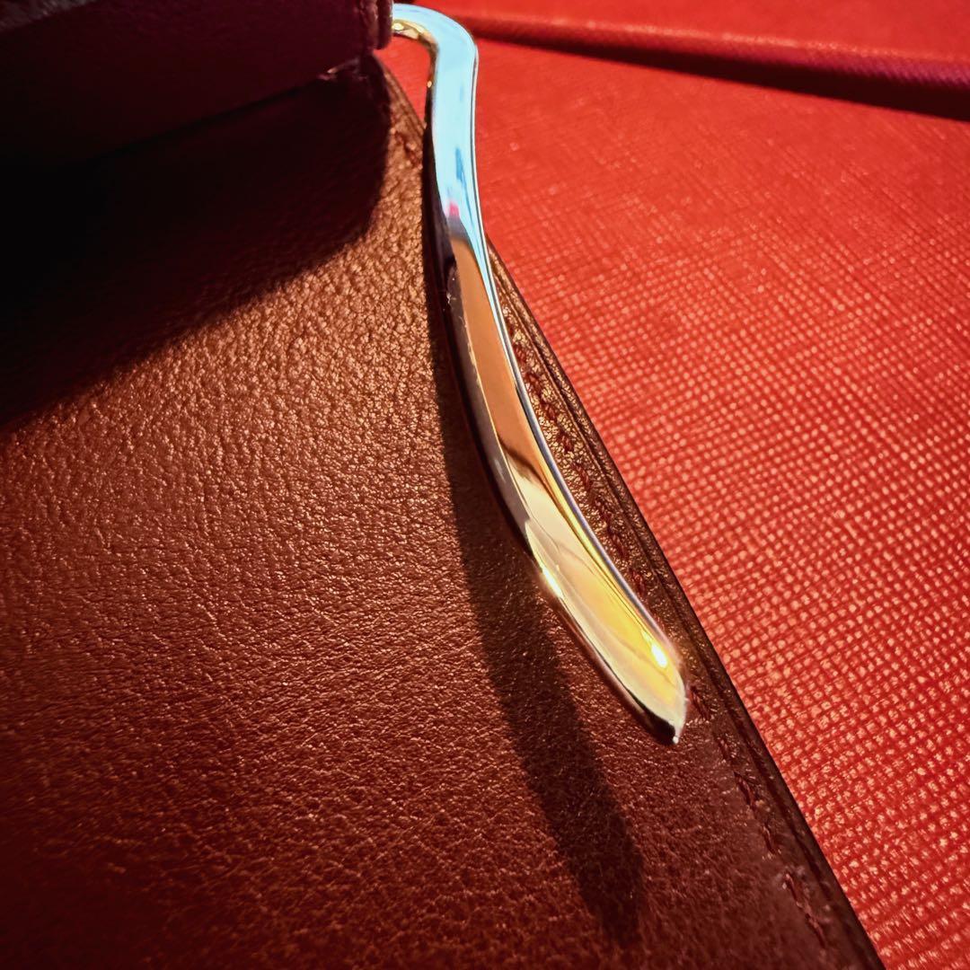 Cartier マネークリップ 2つ折り 財布 カード入れ ブラック マストドゥ