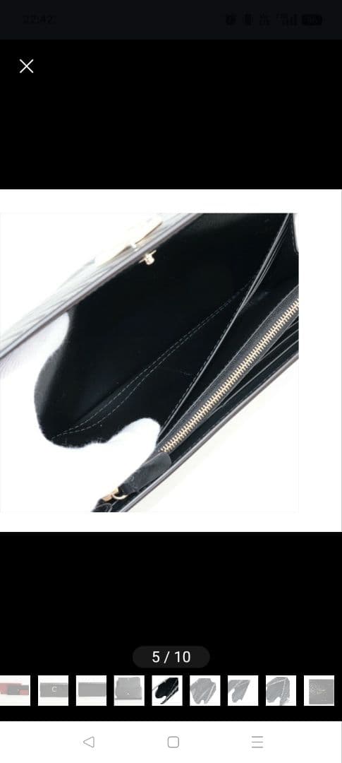 Cartier ブラック 長財布