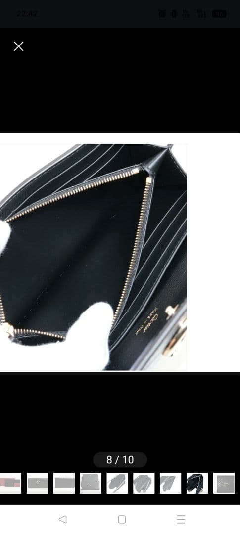 Cartier ブラック 長財布