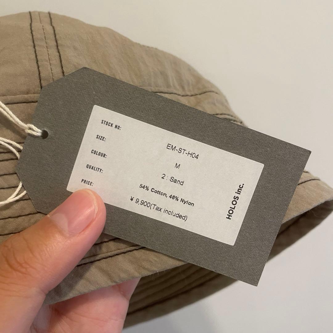 ends and means 25ss ARMY HAT sand 新品未使用