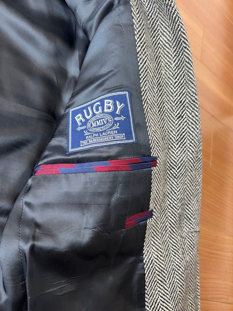 Rugby Ralph Lauren ツイードジャケットジャケット ヘリンボーン
