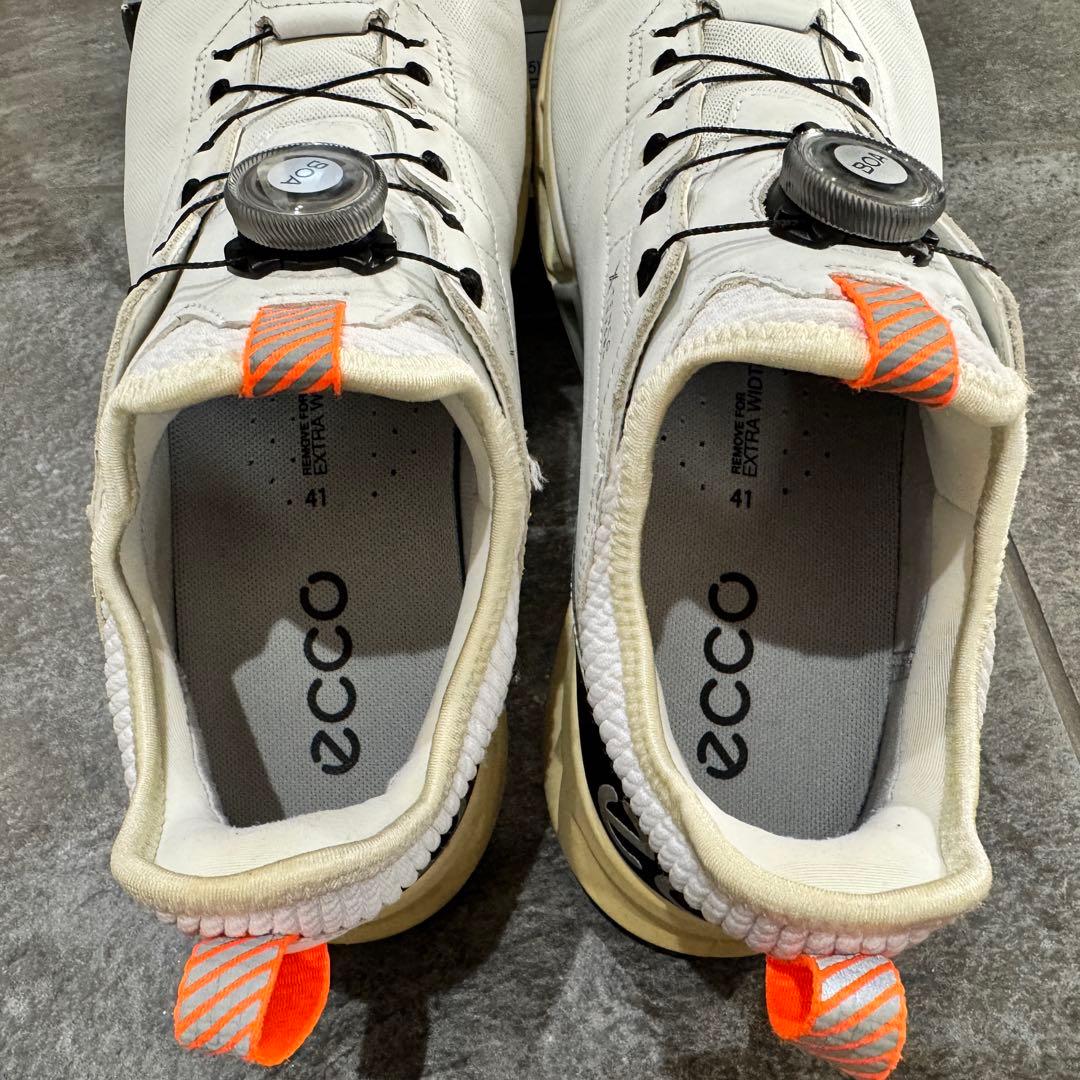 ECCO BIOM C4 BOA ゴルフシューズ ホワイト26.0cm