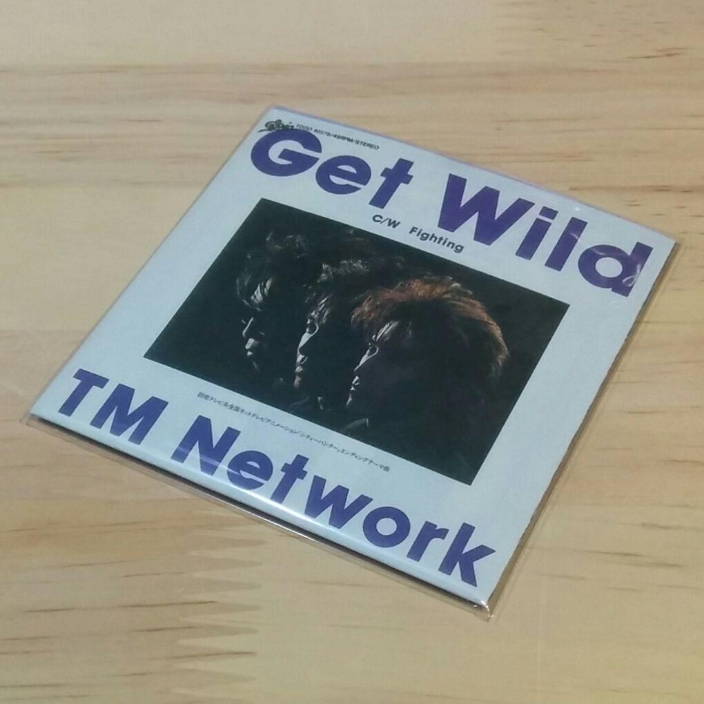 TM Network「Get Wild」シングルCD　J'sポップスの巨人たち