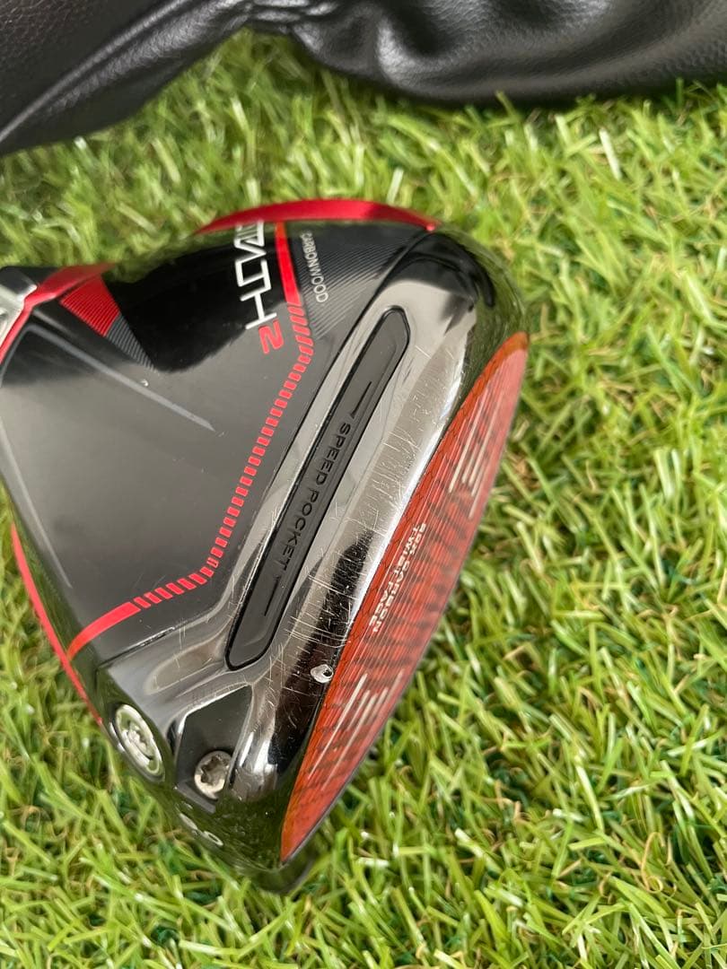 テーラーメイド ステルス2 ドライバー　ヘッド 9° ヘッドカバー付き